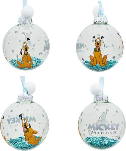 Disney - Set Of 7 Christmas Tree Baubles - Mickey & Friends